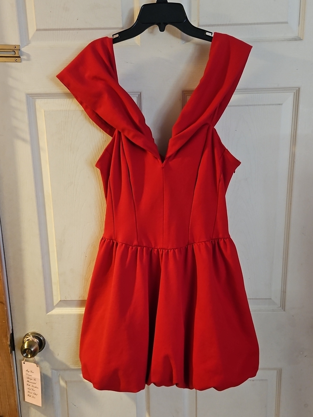 WILD FABLE RED MINI DRESS: BUBBLE HEM: EXCELLENT CONDITION: SIZE XL
